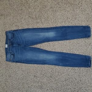 Hudson Stretch Skinny Med Wash Blue Denim Jeans